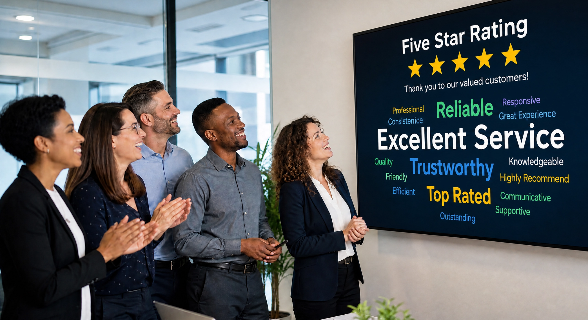 How Positive Reviews Drive Business Growth by thetrustsearch.com