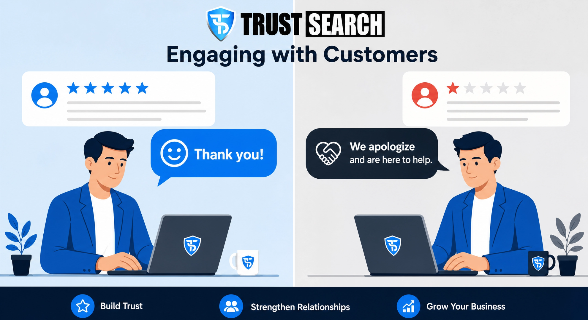 How to Get More Reviews by thetrustsearch.com